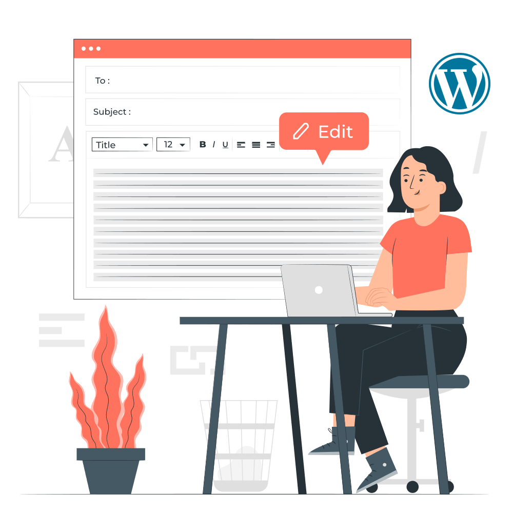Modifiche o riparazioni WordPress