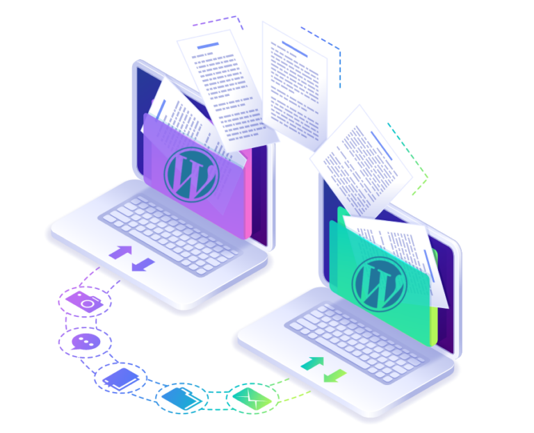 trasferimento WordPress